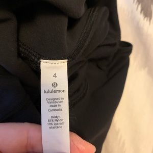 Lululemon align crop - size 4